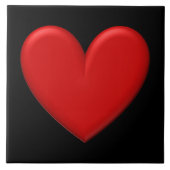 Puffy Heart Fliese (Vorderseite)