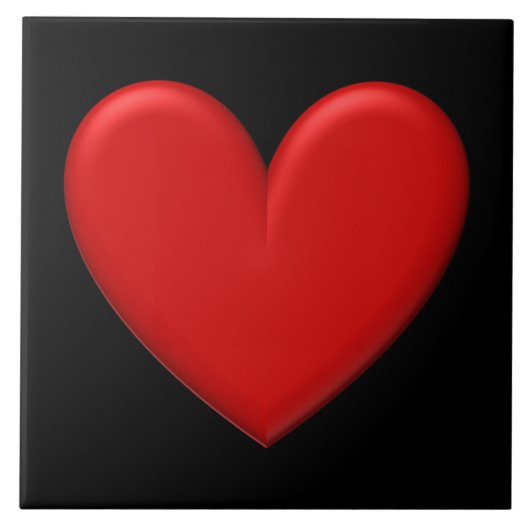 Puffy Heart Fliese (Vorderseite)