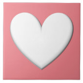 Puffy Heart Fliese (Vorderseite)