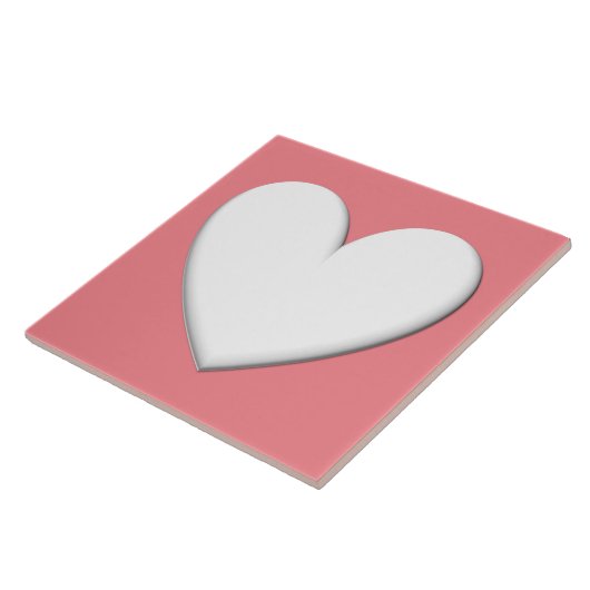 Puffy Heart Fliese (Seite)