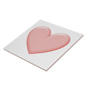 Puffy Heart Fliese (Seite)