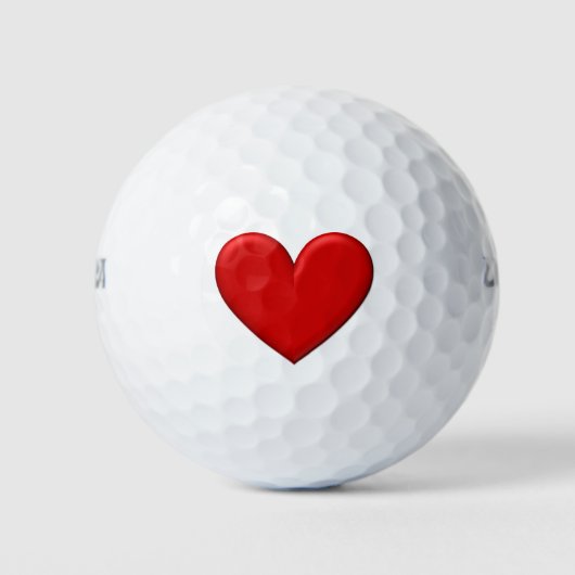 Puffy Heart Golfball (Vorderseite)