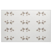 Puffy Heart Groups on Grey Stoff (Fat Quarter (45,7 x 55,9 cm))