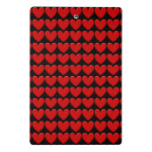 Puffy Heart Mini Klemmbrett (Rückseite)
