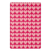 Puffy Heart Mini Klemmbrett (Rückseite)