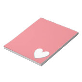Puffy Heart Notizblock (Rotiert)