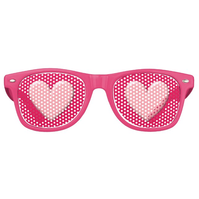 Puffy Heart Partybrille (Vorderseite)