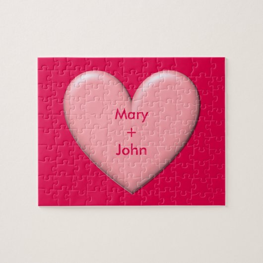 Puffy Heart Puzzle (Horizontal)