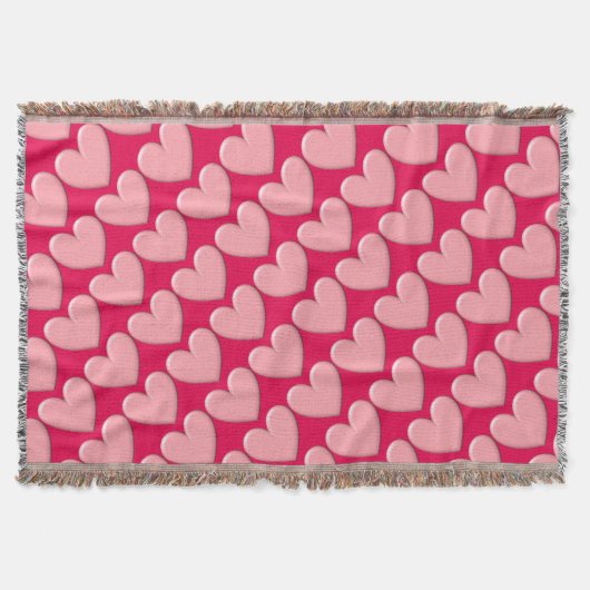 Puffy Hearts Decke (Vorderseite)