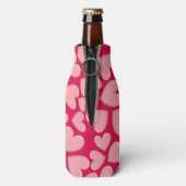 Puffy Hearts Flaschenkühler (Flasche Rückseite)