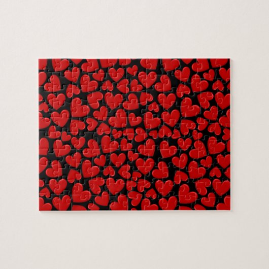 Puffy Hearts Puzzle (Horizontal)