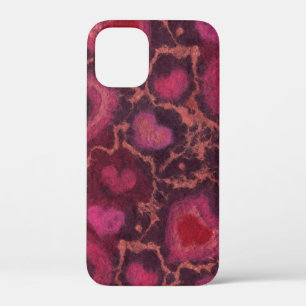 Puffy Hearts Romantische Liebe Rosa Farben Kunst, Case-Mate iPhone Hülle