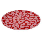 Puffy Hearts Schneidebrett (Ecke)