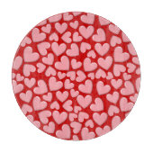 Puffy Hearts Schneidebrett (Vorderseite)
