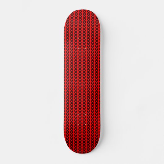 Puffy Hearts Skateboard (Vorderseite)
