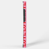 Puffy Red LIEBE Samsung Galaxy Hülle (Rechte Seite)