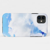 Puffy White Clouds und Blue Sky Case-Mate iPhone Hülle (Rückseite (Horizontal))