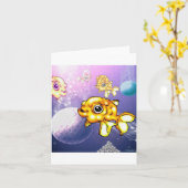 puffygoldfish karte (Gelbe Blume)