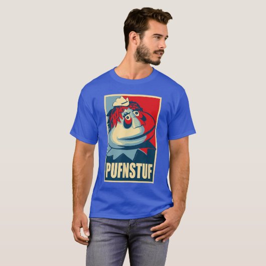 PUFNSTUF Funny obscure popculture reference T-Shirt (Vorne ganz)