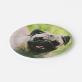 pug-13 pappteller (Schrägansicht)