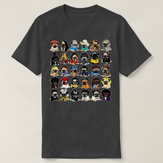 Pug-Ärzte T-Shirt (Design vorne)