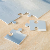 Pug at the Winter Fairgrounds Christmas Painting Puzzle (Seite)