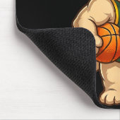 Pug Basketball Dog 67 Gen Alpha Slang Srts Men Boy Mousepad (Ecke)