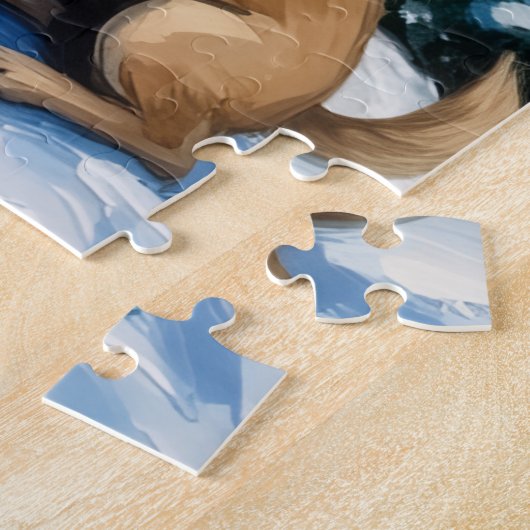 Pug Christmas Lighthouse Holiday Puzzle (Seite)