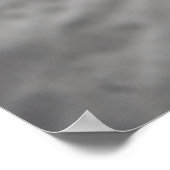 Pug Closeup Poster (Ecke)