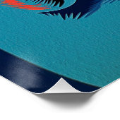 Pug Dog 002 - Bruno Pokopen Poster (Ecke)