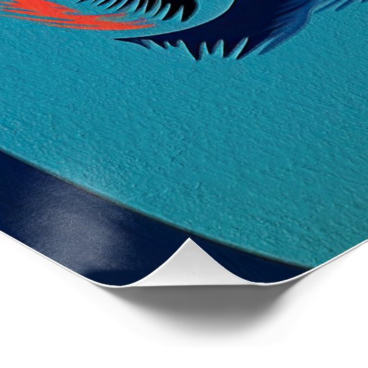 Pug Dog 002 - Bruno Pokopen Poster (Ecke)