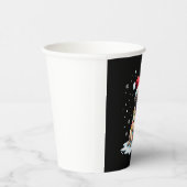 Pug Dog Christmas Men Women (1) Pappbecher (Rechts)