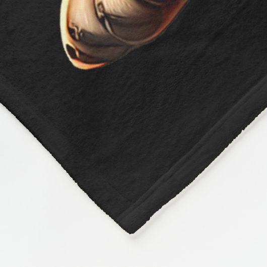 Pug Dog Christmas Tree Lights Santa Xmas Pajama Do Fleecedecke (Ecke)