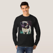 Pug Dog Mom Dad Cute & Pug Graphic Pug T-Shirt (Vorne ganz)