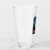 Pug dog of van gogh starry night halloween Funny J Glas (Rechts)