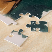 Pug Eating the Christmas Garland Hat Puzzle (Seite)