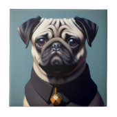 Pug Fliese (Vorderseite)