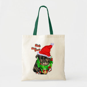 Pug  Funny Christmas Gifts Tragetasche