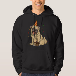Pug Geburtstag Pug Geburtstag Party Pug Thema Hoodie