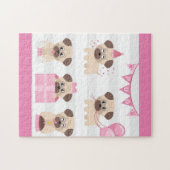 Pug-Geburtstagspackung Puzzle (Horizontal)