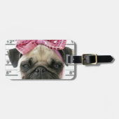 Pug Gepäckanhänger (Vorderseite horizontal)