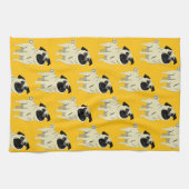 Pug Geschirrtuch (Horizontal)
