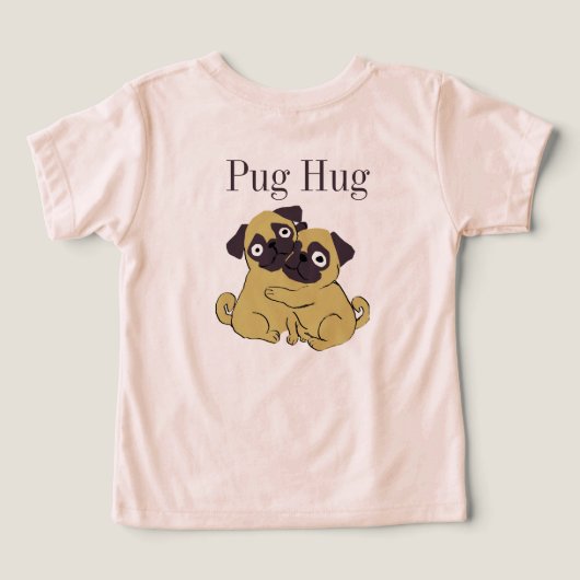 Pug hug  (Design Rückseite)