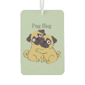 Pug hug autolufterfrischer (Rückseite)