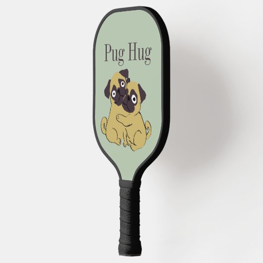 Pug hug pickleball schläger (Links)