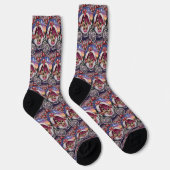 Pug Hund Valentinstag Socken (Rechts)