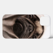 Pug In A Hoodie Case-Mate iPhone Hülle (Rückseite (Horizontal))