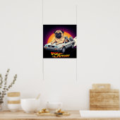 Pug In Die Zukunft Poster (Küche)