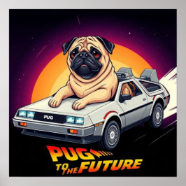Pug In Die Zukunft Poster