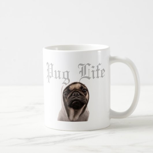 Pug Kaffeetasse (Rechts)
